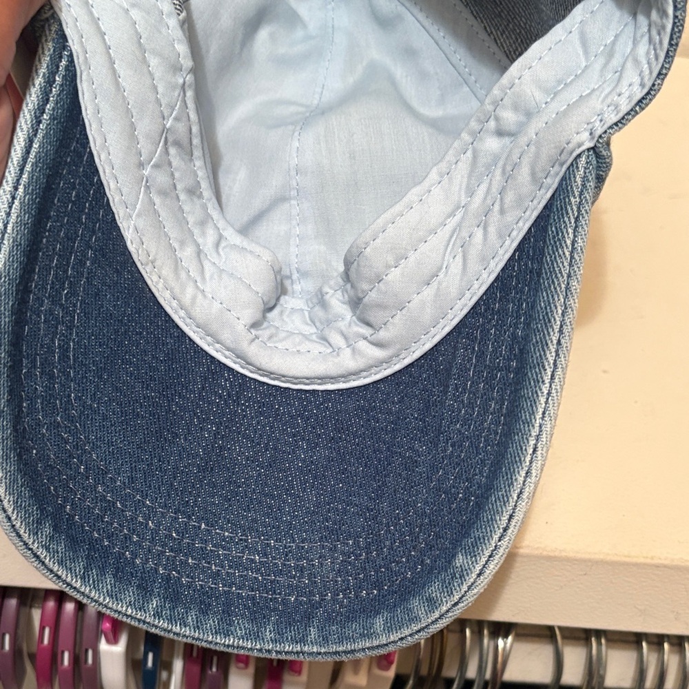 Calvin Klein Light Blue Denim Hat - Picture 7 of 12